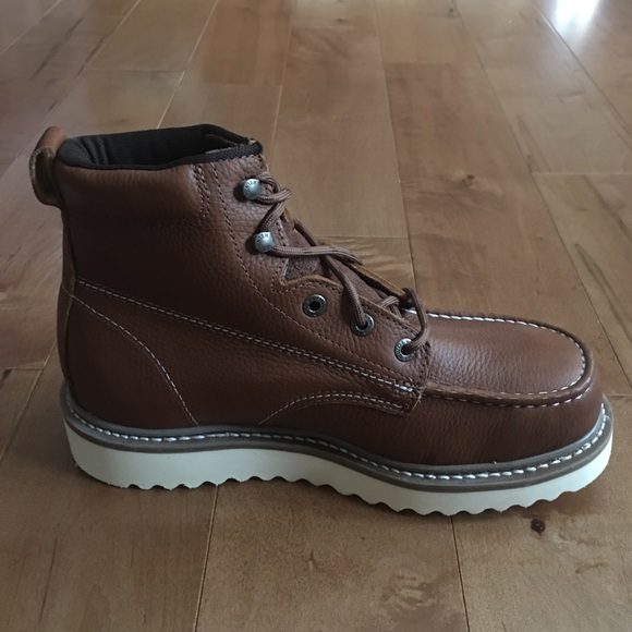 Wolverine Work Wedge Steel Toe Boots 9 - Picture 4 of 8